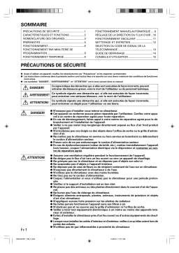 Manuel d'utilisation Climatiseur | AI Chat & PDF Access