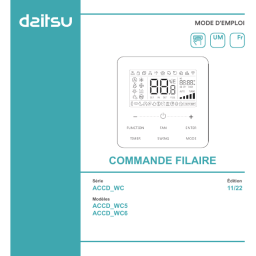 Daitsu Atlas II Manuel utilisateur