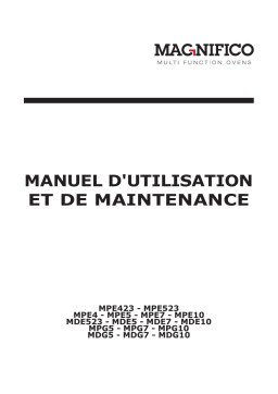 MAGNIFICO MPE423...Manuel d'utilisation | AI Chat et PDF