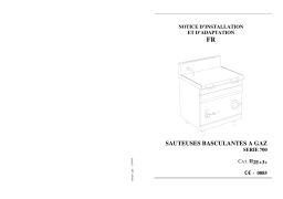 Eurofred SARTEN BASCULANTE CBG 7050 C Manuel utilisateur