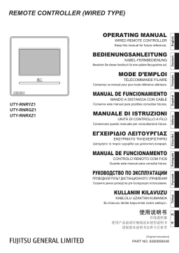 Fujitsu UTY-RNRYZ1 Manuel utilisateur