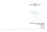 Eurofred COCINA CG76GPS Manuel utilisateur