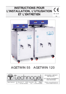 AGETWIN 55/120 : Manuel Utilisateur avec IA Chat & PDF