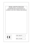 Giorik H. CONVECCION BCG10 (GAS) Manuel utilisateur