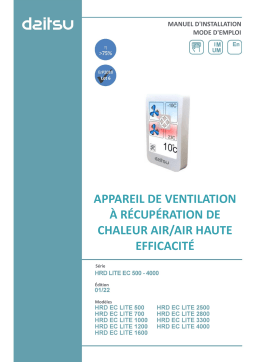 Daitsu HRD LITE EC : Chat IA & Téléchargement PDF