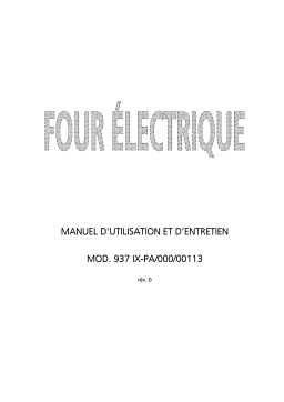 Manuel d'utilisation 937 IX-PA/000/00113 + AI Chat & PDF