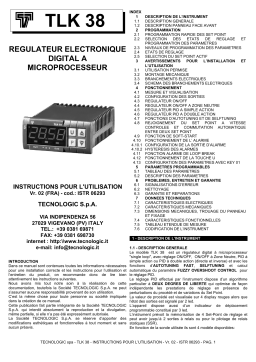 Tecfrigo ARM. EXP.BAROCCA 500 QCH Manuel utilisateur