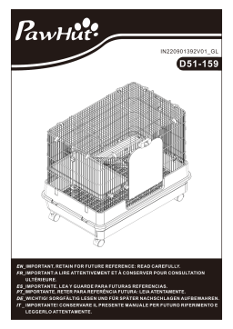D51-159 Cage pour petits animaux : Chat IA & Téléchargement PDF