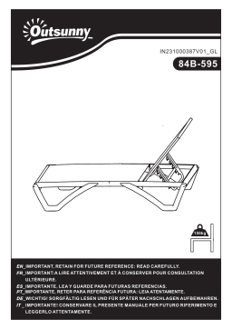 Manuel d'utilisation 84B-595 Outsunny + Assistance IA