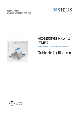 STERIS Accessoires RAS 12 Guide Utilisateur | AI chat