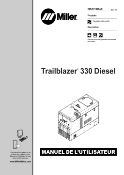 Miller TRAILBLAZER 330 DIESEL Manuel utilisateur