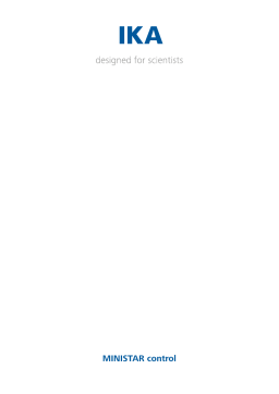 IKA MINISTAR control : Assistance IA et PDF