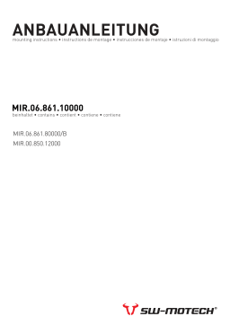 SW-Motech Rétroviseurs: Instructions avec IA et PDF
