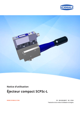 Schmalz SCPSc-L Éjecteur Compact | AI Chat & PDF