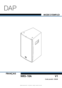 DAP NRG-10A Mode d'emploi avec IA Chat & PDF