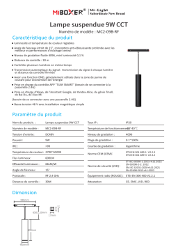 MiBOXER MC2-09B-RF : Chat IA & Téléchargement PDF