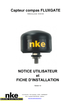 Manuel NKE Topline 90-60-452 Compas Fluxgate + IA Chat