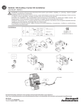 Allen-Bradley 198 Auxiliary Contact Kit Guide d'installation