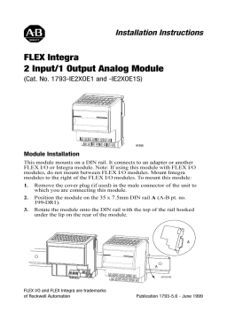 Rockwell 1793-IE2XOE1: Instructions + AI Chat