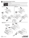 Allen-Bradley DIN Rail Mounting Adapter Guide d'installation