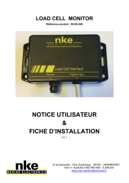 nke Moniteur de Cellule de Charge 90-60-540 | AI Chat & PDF
