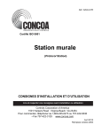 Concoa 529 Series Manuel utilisateur