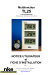 nke Marine Electronics TL 25 Manuel utilisateur