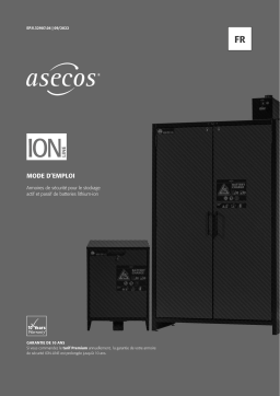 asecos BATTERY Charge 90 Manuel du propriétaire