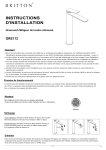 Britton GRE112CP Mode d'emploi