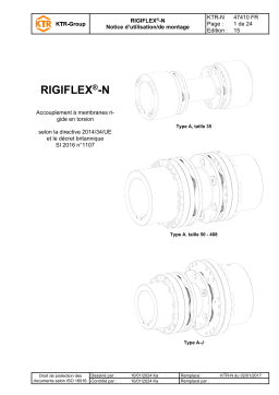 KTR RIGIFLEX-N Manuel utilisateur