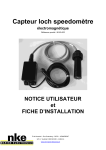 nke Marine Electronics Loch &eacute;lectromagn&eacute;tique Manuel utilisateur