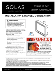 Solas THIRTY8 Built-In Installation manuel
