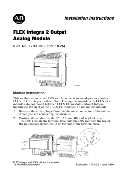 FLEX Integra 1793-OE2, 1793-OE2S : Instructions + IA