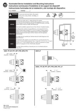 Allen-Bradley 800H, 800HL: Instructions de Montage | AI Chat & PDF