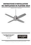 Oxygen 3-101-xx Oslo Mode d'emploi