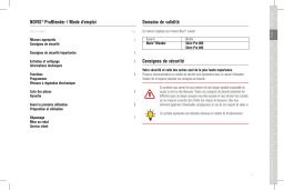 Novis Série Pro 800/600 Mixeur: Chat IA & PDF