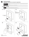 Allen-Bradley 599 Pilot Device Bracket Guide d'installation