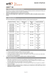 orfit NS Mode d'emploi