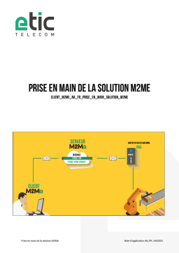Solution M2Me Note d'application | AI Chat & PDF Access