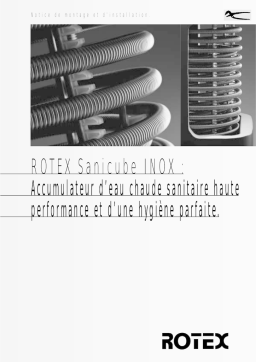 ROTEX Sanicube INOX: Manuel + Chat IA & PDF