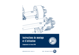 bpw ECO Disc TSB 3709 Manuel utilisateur