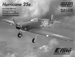 E-flite 25e PNP/BNF Manuel d'assemblage + AI Chat