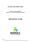 BOREL Espace 3L 24v Manuel utilisateur