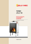 Jolly Mec Termojolly 90 Manuel utilisateur