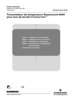 Rosemount 644H Guide de l'utilisateur + AI Chat