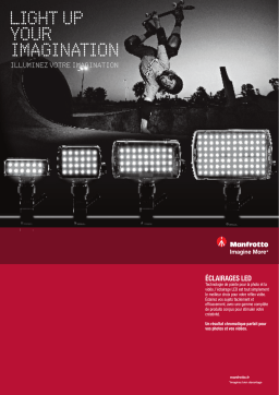 Manfrotto ML120, ML240, ML360 LED : Fiche produit + IA