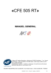 CFE 505 RT Manuel G&eacute;n&eacute;ral | Chat IA &amp; PDF