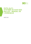 Manuel d'utilisation du syst&egrave;me de suivi des balles | AI Chat &amp; PDF Access