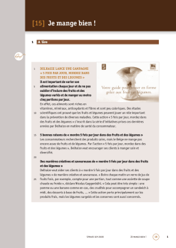 Delhaize : Mangez bien ! + Chat IA & PDF
