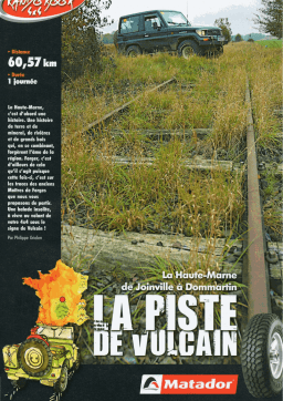 La Piste de Vulcain : Guide 4x4 | AI Chat & PDF